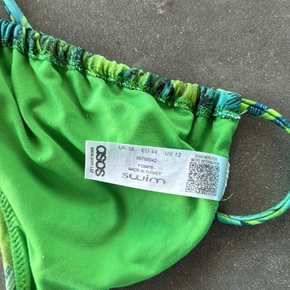 ASOS Design Exotic Palm Print Bikini - Picture 11 of 11